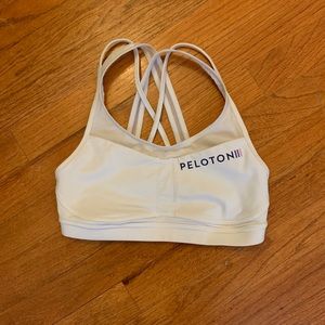 Lululemon Peloton branded sports bra